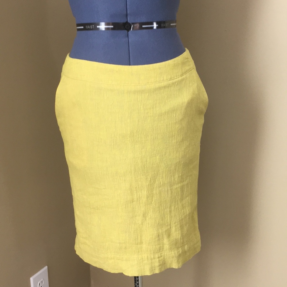 Light Linen-like Neon Pencil Skirt Merona 4